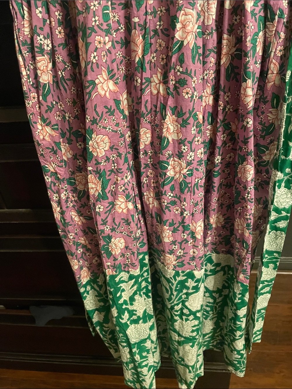 mille adele rose patchwork dress - Picture 5 of 8